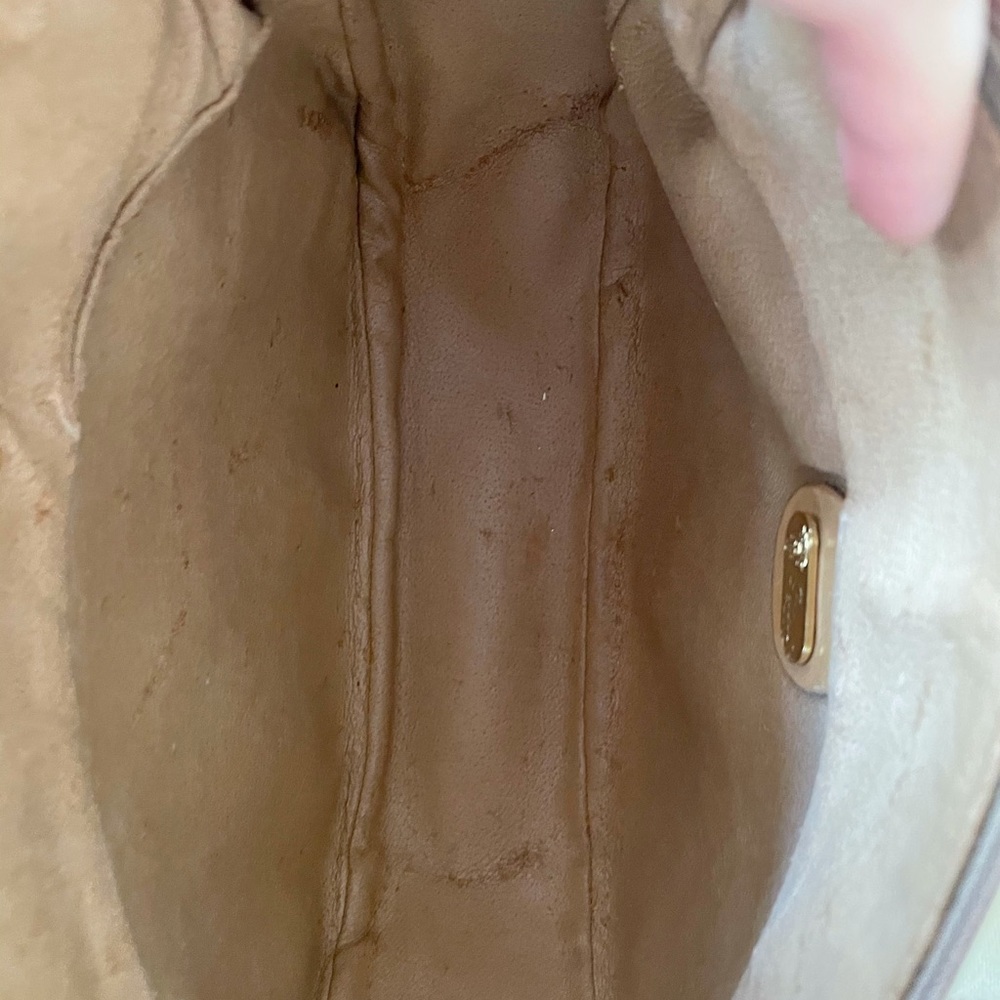 VINTAGE Gucci GG shoulder bag tan beige - Picture 13 of 16